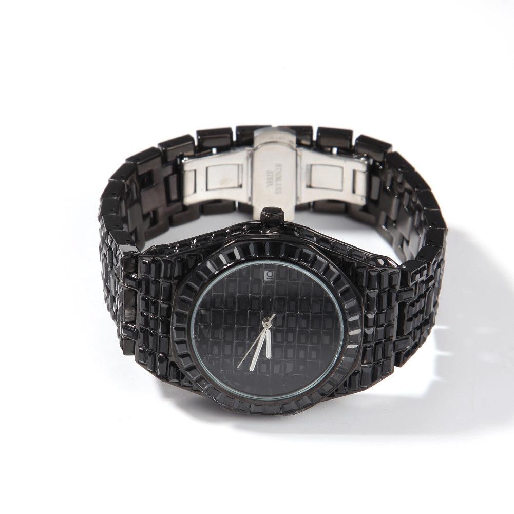 Mens Quartz Casual Round Hip Hop Sports Watch - Trendha