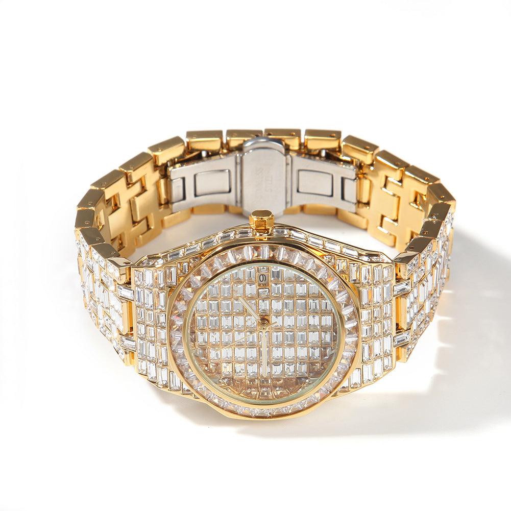 Mens Quartz Casual Round Hip Hop Sports Watch - Trendha