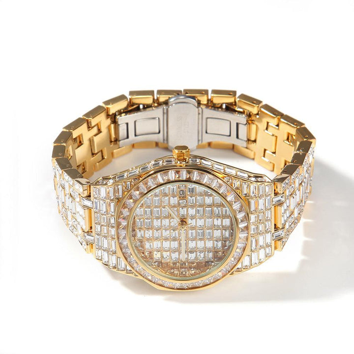 Mens Quartz Casual Round Hip Hop Sports Watch - Trendha