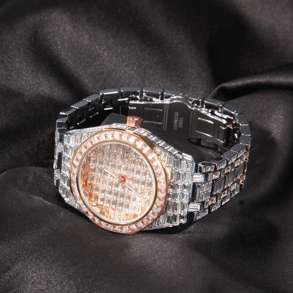 Mens Quartz Casual Round Hip Hop Sports Watch - Trendha