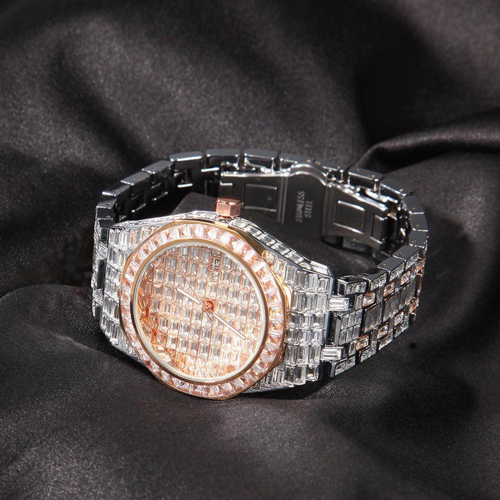 Mens Quartz Casual Round Hip Hop Sports Watch - Trendha