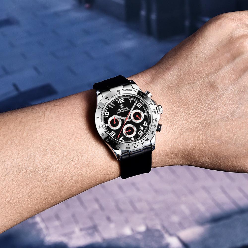 Multi Functional Quartz Watch Fashion Waterproof - Trendha