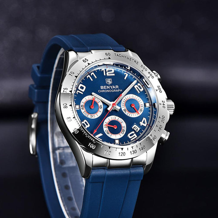 Multi Functional Quartz Watch Fashion Waterproof - Trendha