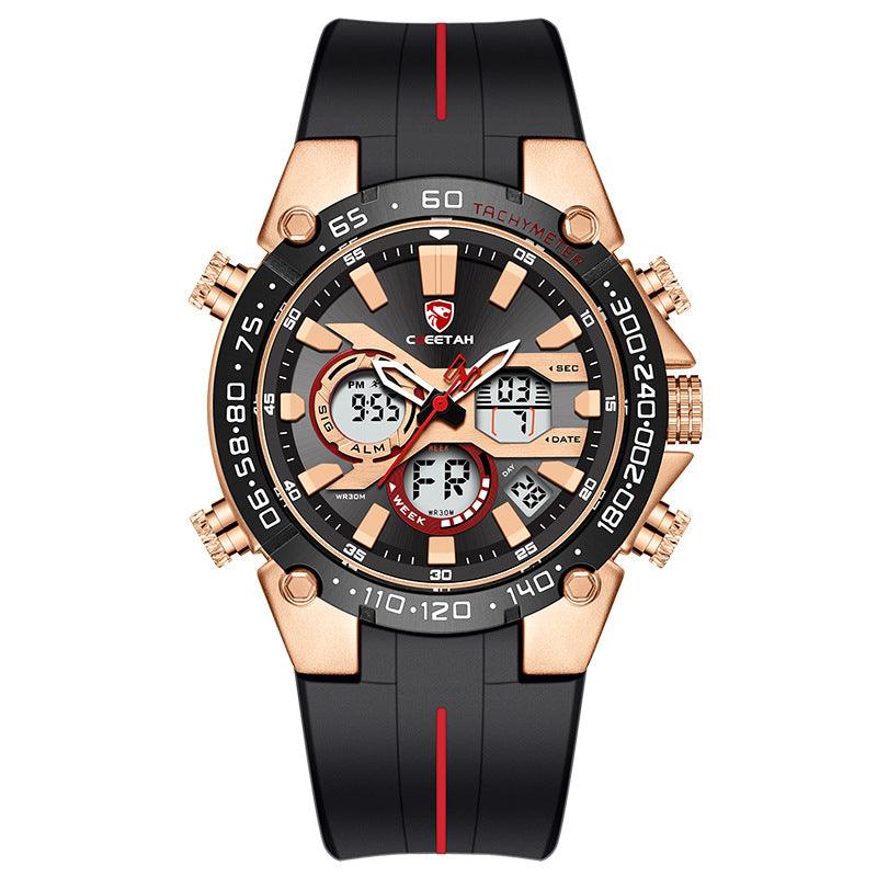 Multifunctional Men's Waterproof Quartz Watch - Trendha
