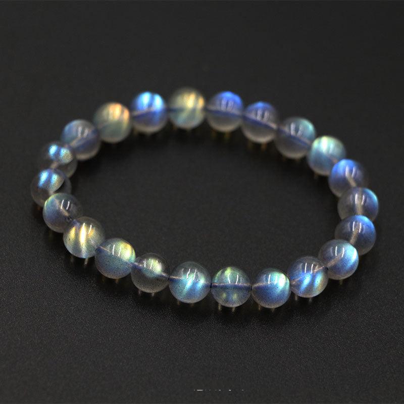Natural Crystal Gem Labradorite Bracelet - Trendha