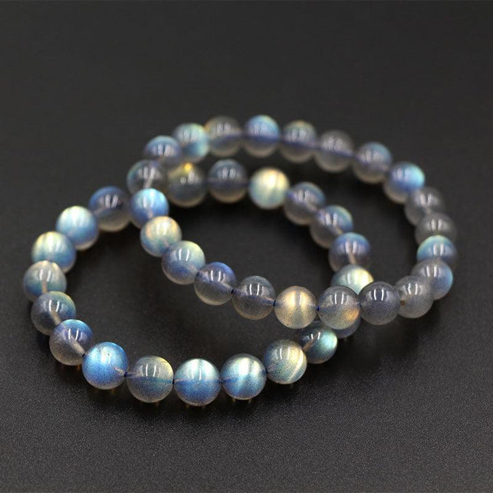 Natural Crystal Gem Labradorite Bracelet - Trendha
