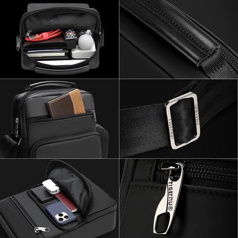 New Men's Messenger Waterproof Simple Business Shoulder Bag - Trendha