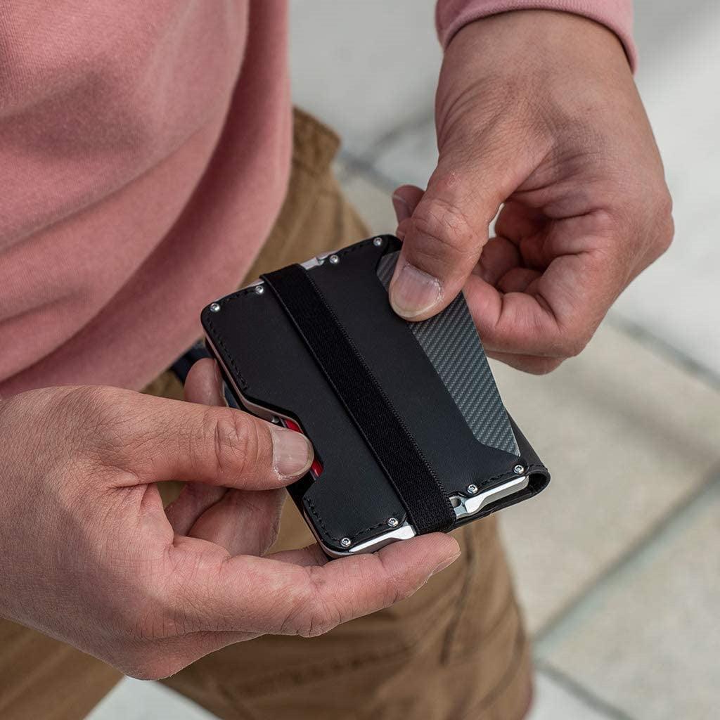 New Men's Rfdi Anti-theft Brush Outdoor Aluminum Alloy Wallet - Trendha