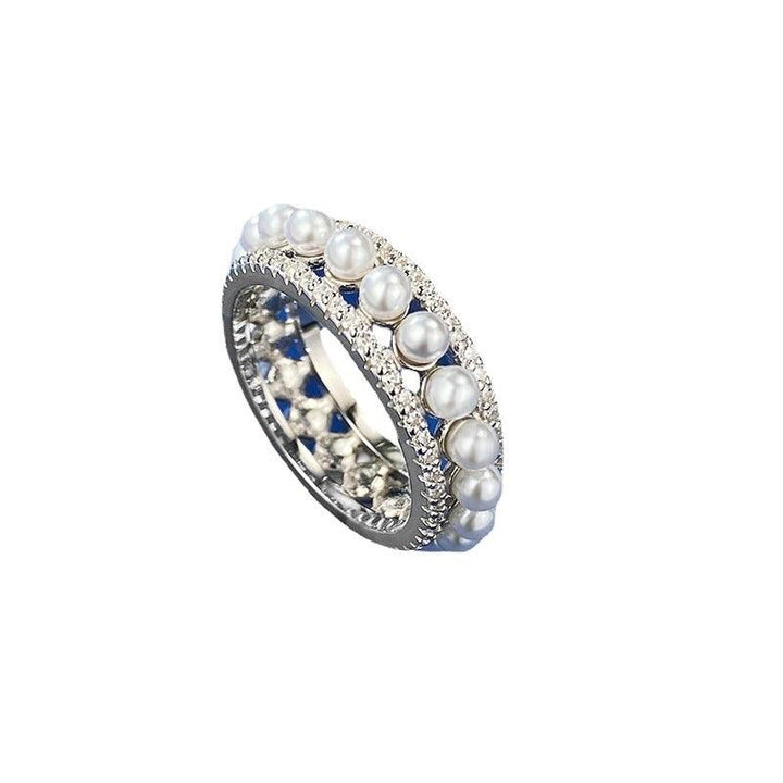 New S925 Silver Elegant Chic Pearl Ring For Women - Trendha