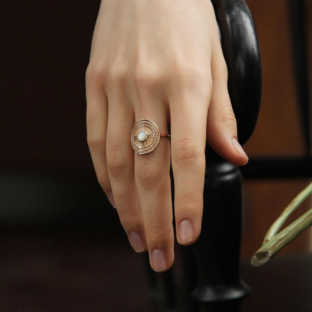 New Sterling Silver Ring For Women's Retro Small And Simple Luxury - Trendha