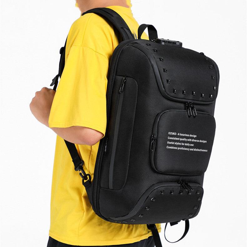 New Student Backpack Multifunctional Business Computer Backpack - Trendha