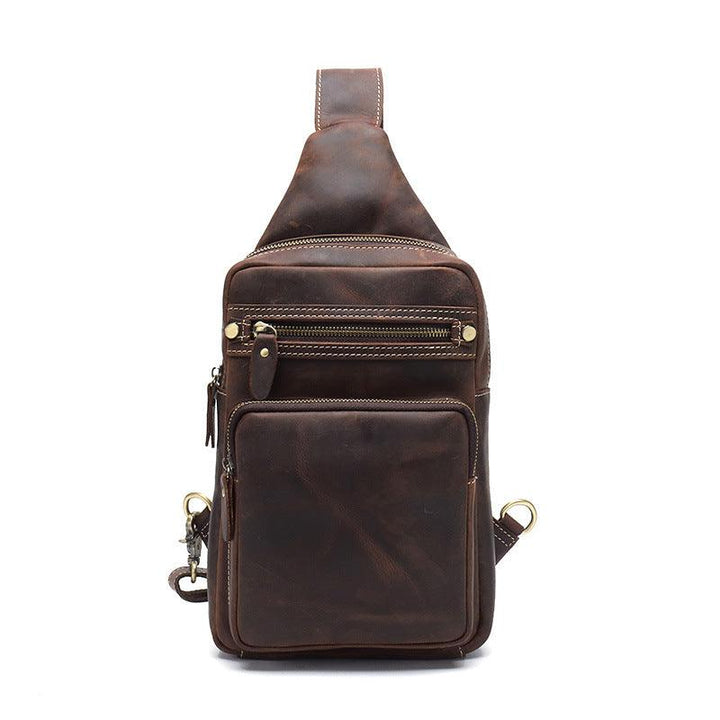 New Vintage Genuine Leather Men's Bag - Trendha