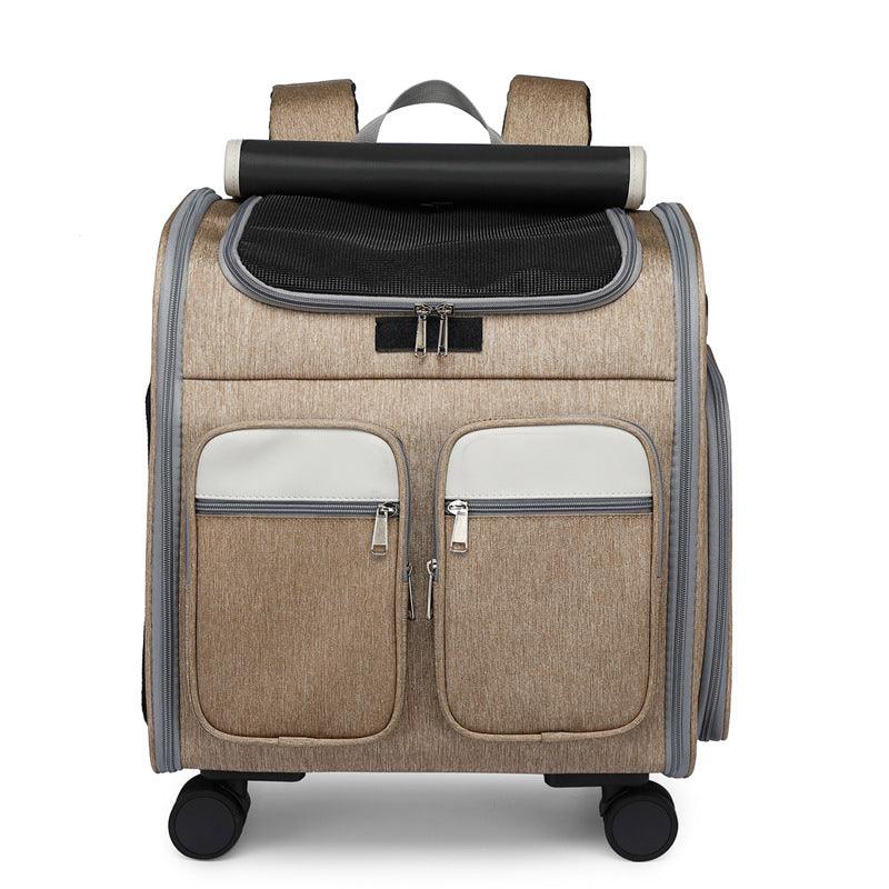 Pet Trolley Case Cat Bag Large Capacity Folding - Trendha