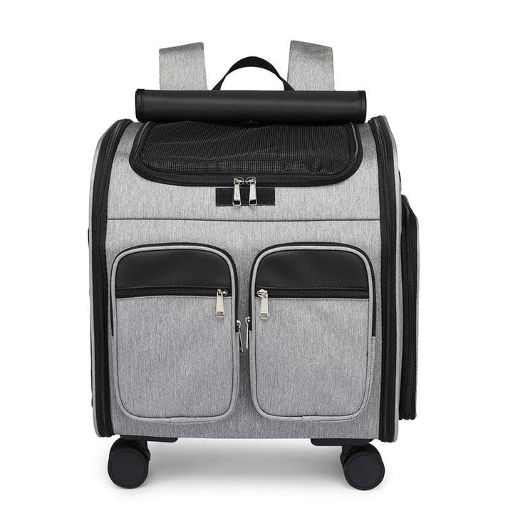 Pet Trolley Case Cat Bag Large Capacity Folding - Trendha