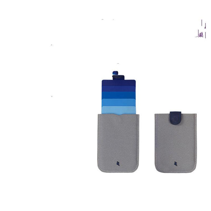 PU Leather Card Holder Men's Pop-up Card Holder - Trendha