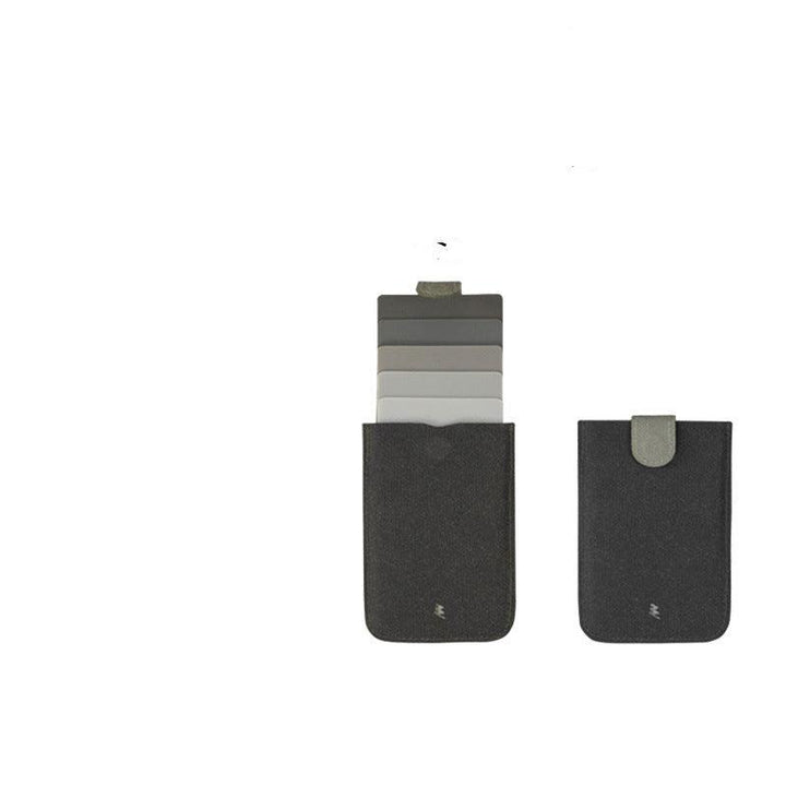 PU Leather Card Holder Men's Pop-up Card Holder - Trendha