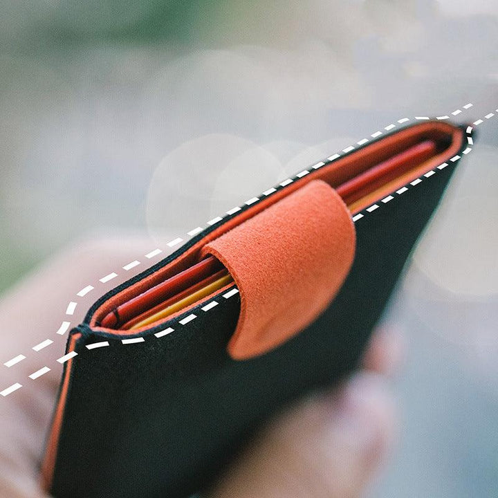 PU Leather Card Holder Men's Pop-up Card Holder - Trendha