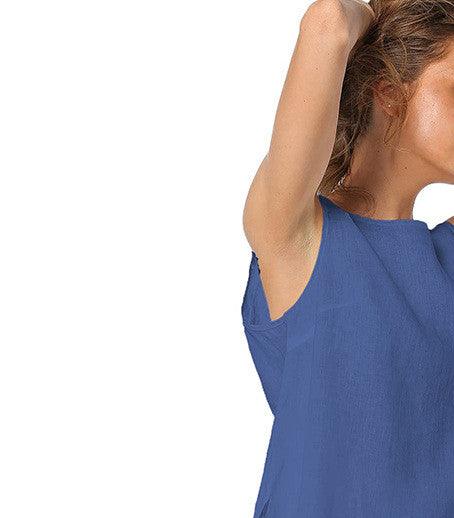 Pure Linen Vest Women's Clothing Special-interest Design - Trendha