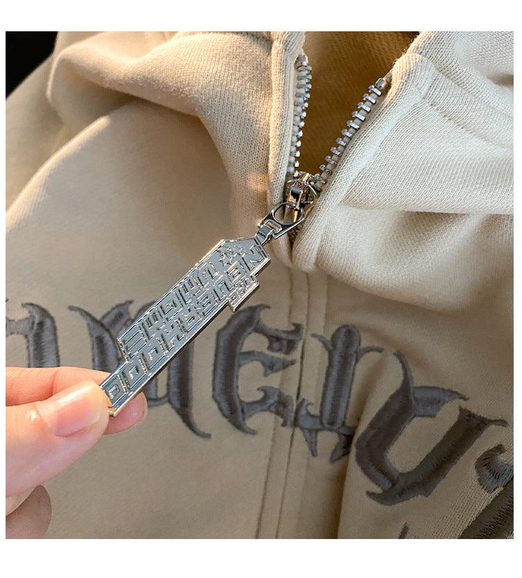 Retro American Sweater Cardigan Female Spring And Autumn - Trendha