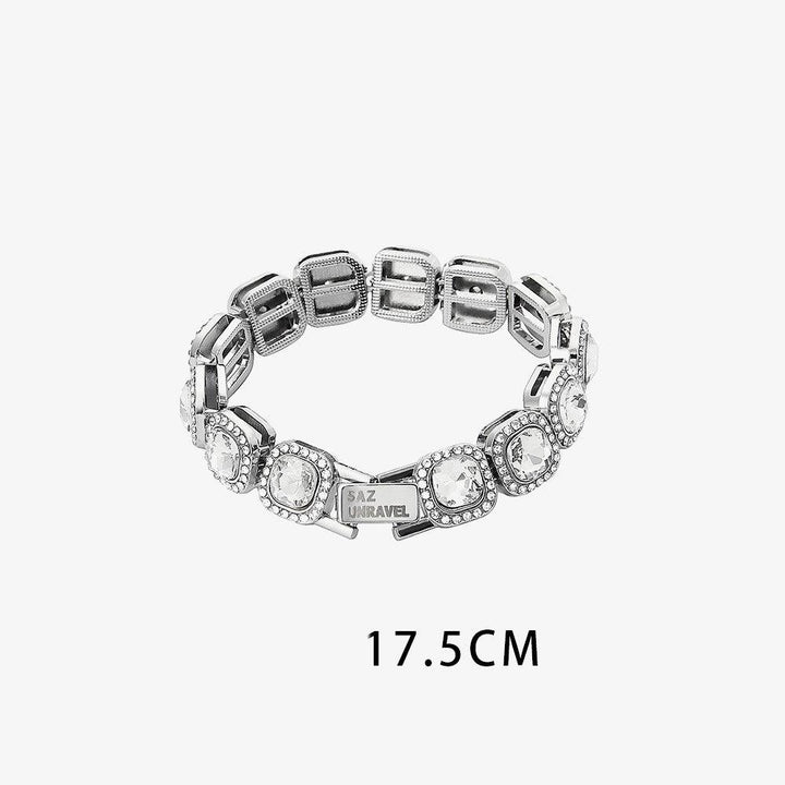 Rock Sugar Diamond Bracelet Male - Trendha