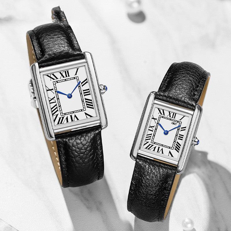 Roman Scale Couple Quartz Watch Strap - Trendha