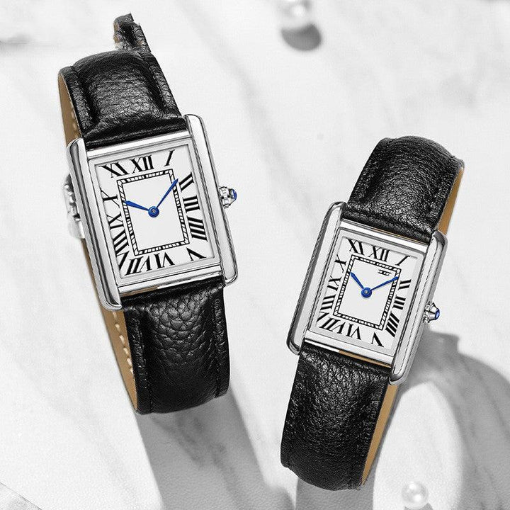 Roman Scale Couple Quartz Watch Strap - Trendha