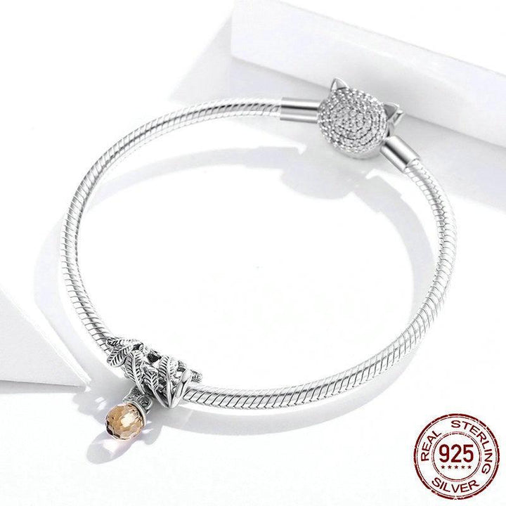 S925 Silver Pine Nut Bracelet Beads - Trendha