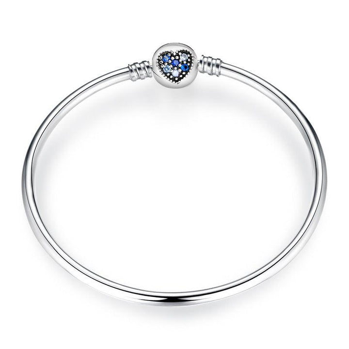 S925 Sterling Silver 4.5mm Bead Simple Basic Bracelet - Trendha