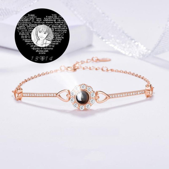 S925 Sterling Silver Angel's Eye Bracelet - Trendha