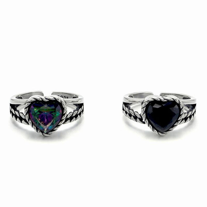 S925 Sterling Silver Retro Ring - Trendha