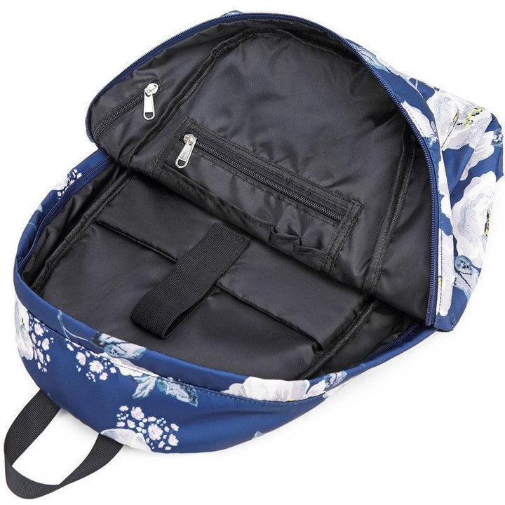 Schoolbag Outdoor Nylon Backpack For Women - Trendha