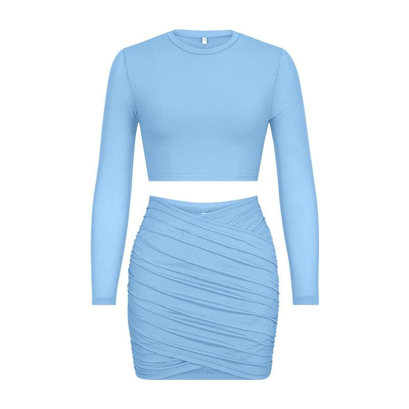 Sheath Skirt Casual Two-piece Suit - Trendha