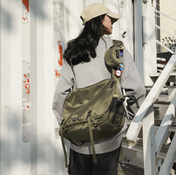 Shoulder Messenger Bag Casual Ins Harajuku - Trendha
