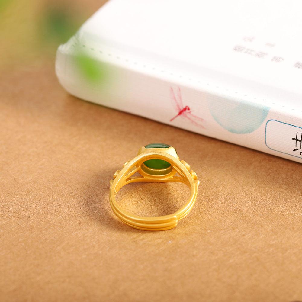 Silver Plated Gold Jewelry Women's Ring - Trendha