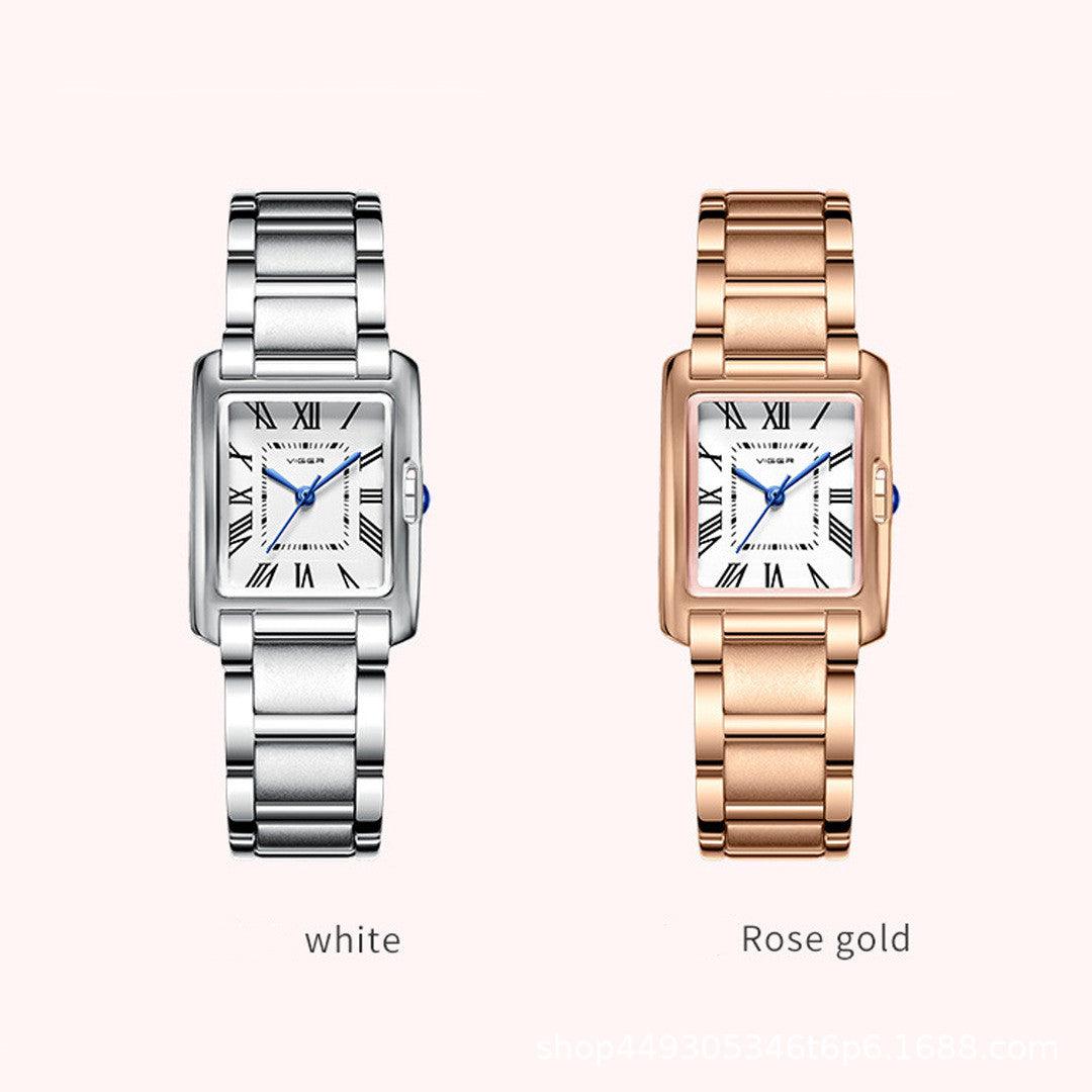 Simple Casual Waterproof Quartz Ladies Watch - Trendha