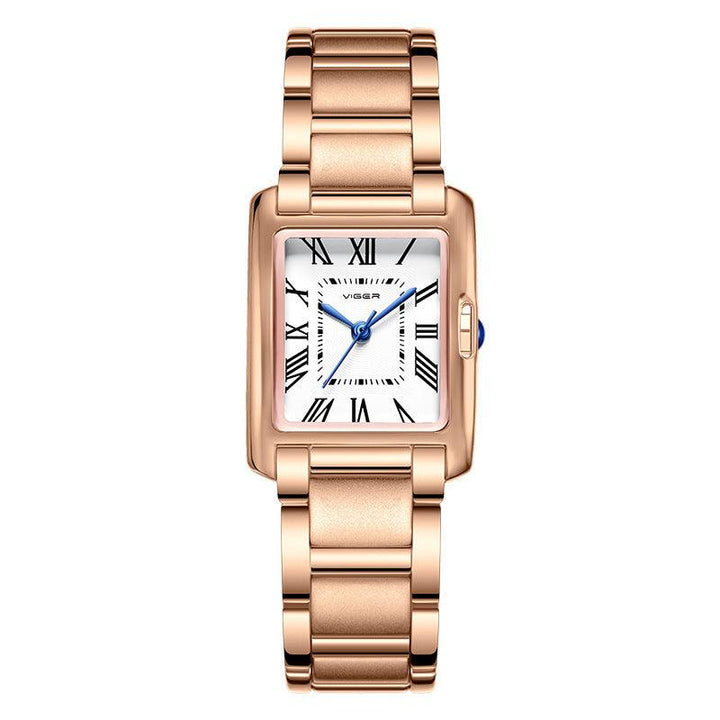 Simple Casual Waterproof Quartz Ladies Watch - Trendha