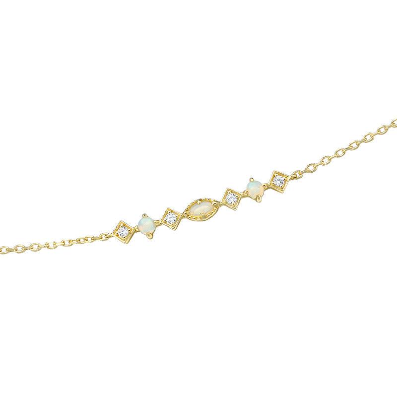 Simple Diamond Australian Treasure Bracelet Lady - Trendha