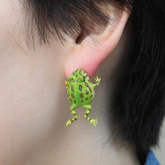 Small Animal Decoration Lovely Shape Style Earrings
