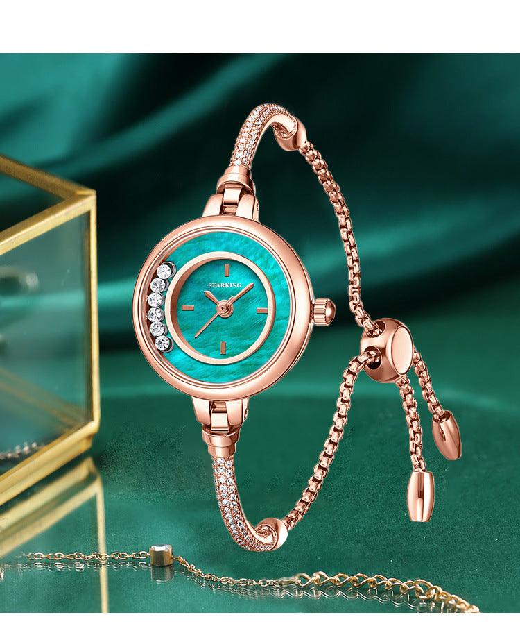 Small Green Table Simple Elegant Circular Female - Trendha