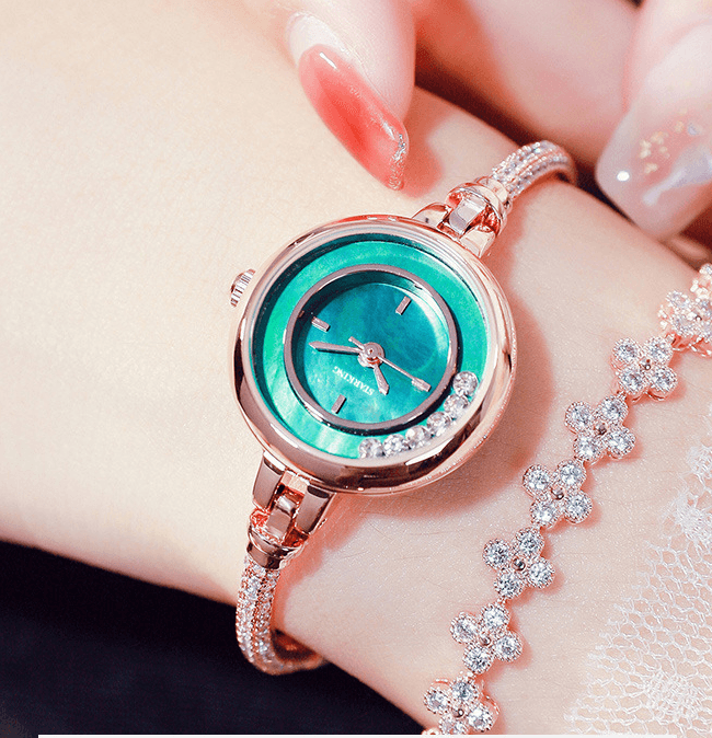 Small Green Table Simple Elegant Circular Female - Trendha