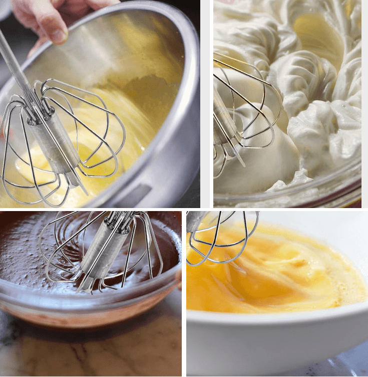 Stainless Steel Semi Automatic Egg Beater Kitchen Tools Hand Held - Trendha