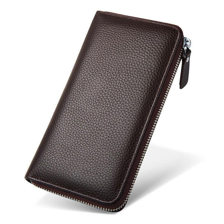 The First Layer Of Cowhide Coin Purse, Long Hand Holding Business Gifts - Trendha