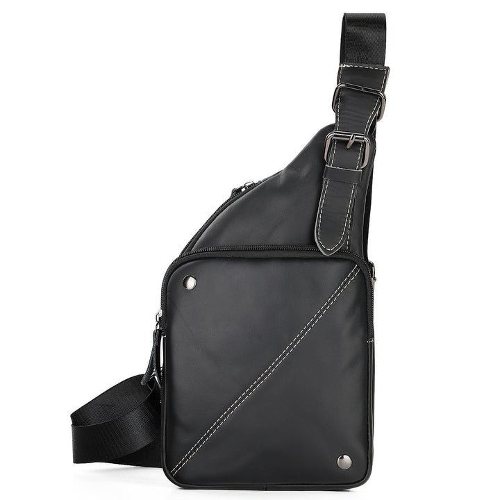 Top Layer Cowhide Crossbody Shoulder Bag - Trendha