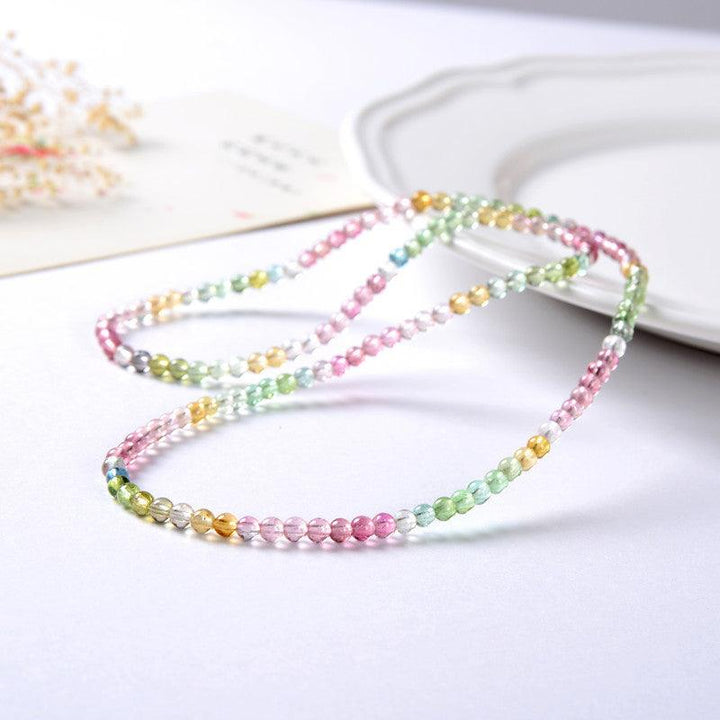Tourmaline Macaron Multi Loop Bracelet Female - Trendha