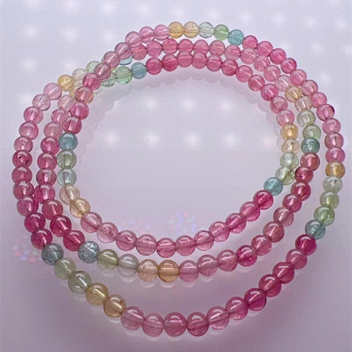 Tourmaline Macaron Multi Loop Bracelet Female - Trendha