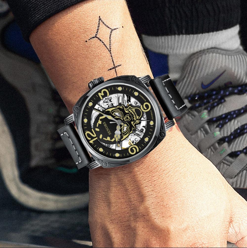 Upgraded Super Luminous Skull Mechanical Watch - Trendha