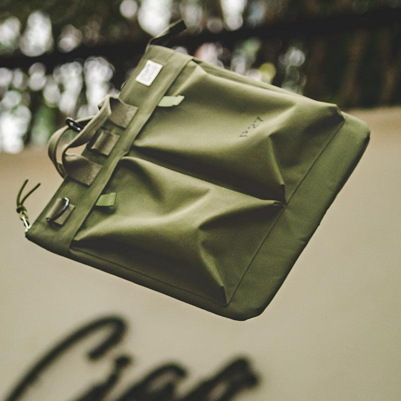 Vintage Helmet Canvas Crossbody Shoulder Bag - Trendha