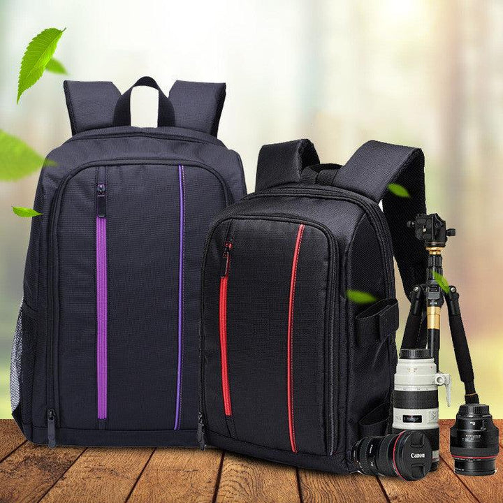 Water Resistant Backpack For Camera And Laptop - Trendha