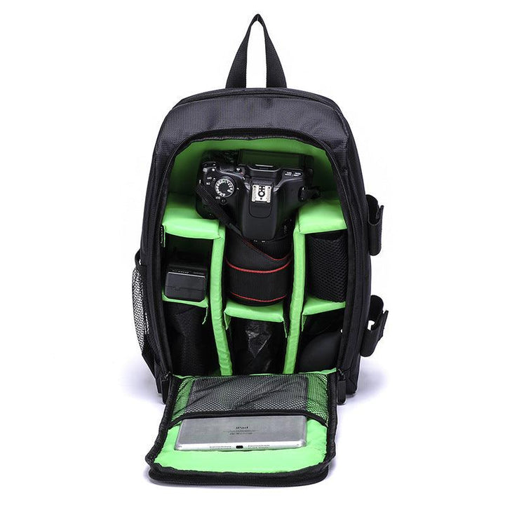 Water Resistant Backpack For Camera And Laptop - Trendha