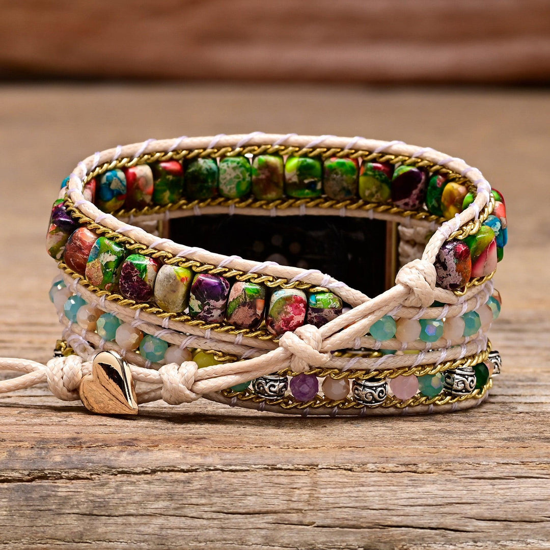 Winding Hand Woven Watchband Bracelet - Trendha